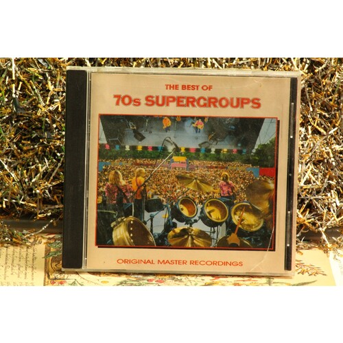 Various Artists - The Best Of 70s Supergroups #3720 (, CD) Empty Case Only