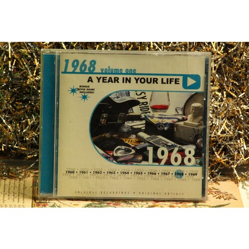 Various Artists A Year In Your Life: 1968, Vol. 1 #3723 1968 CD Empty Case Only
