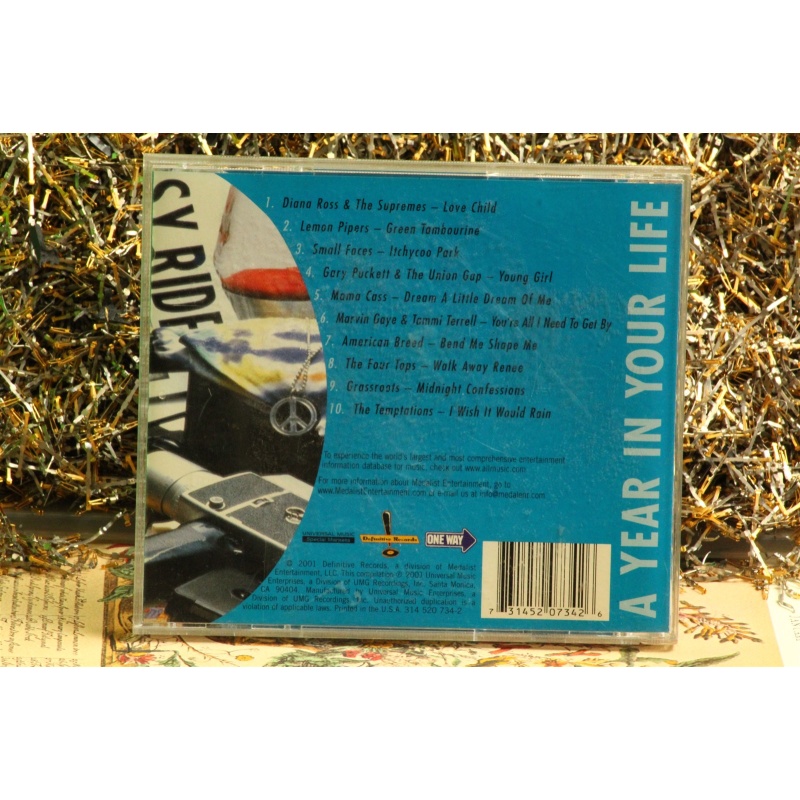 Various Artists A Year In Your Life: 1968, Vol. 1 #3723 1968 CD Empty Case Only