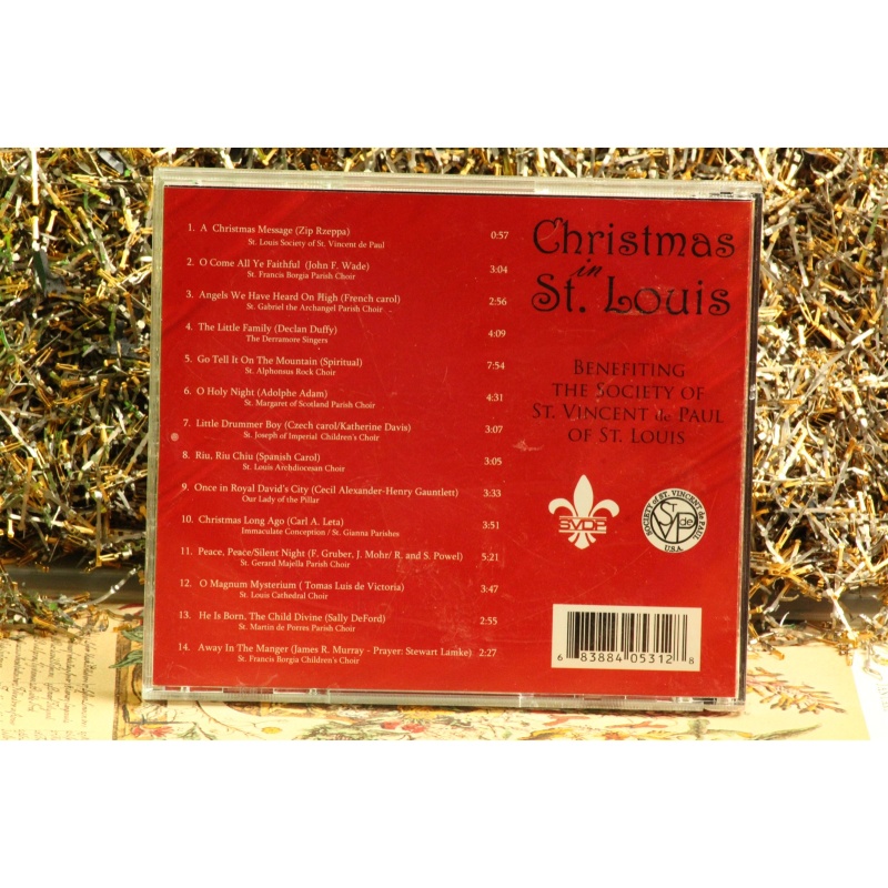 Various Artists - Christmas In St. Louis #3726 (2006, CD) Empty Case Only