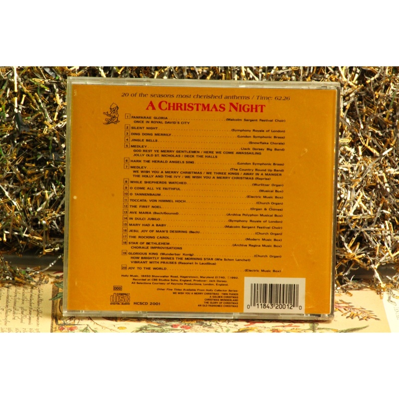 Various Artists - A Christmas Night #3727 (, CD) Empty Case Only