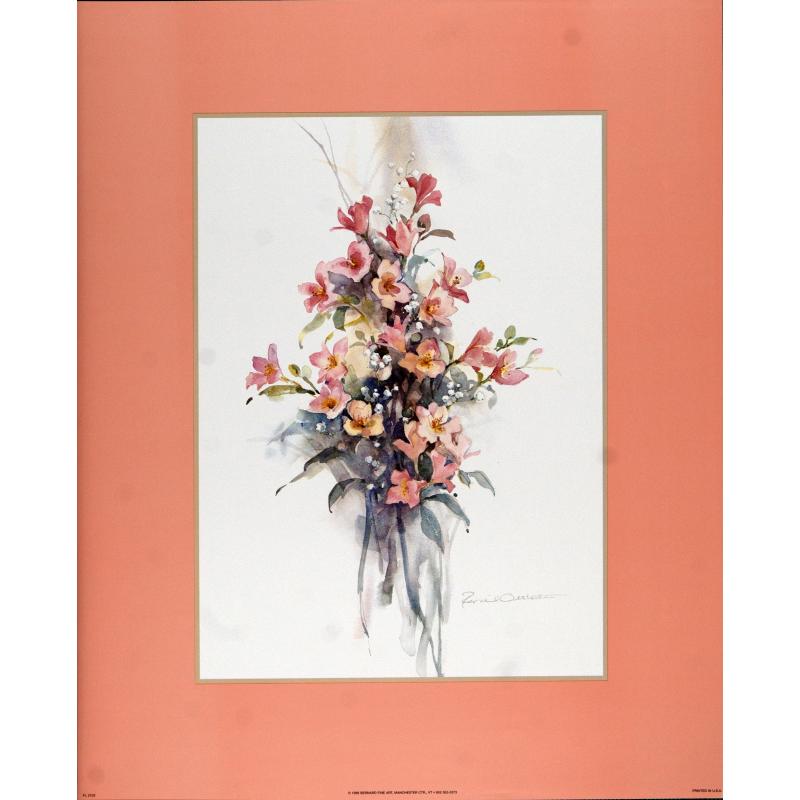 (16 x 20) Art Print FL2102 ROSALIND OESTERLE Floral