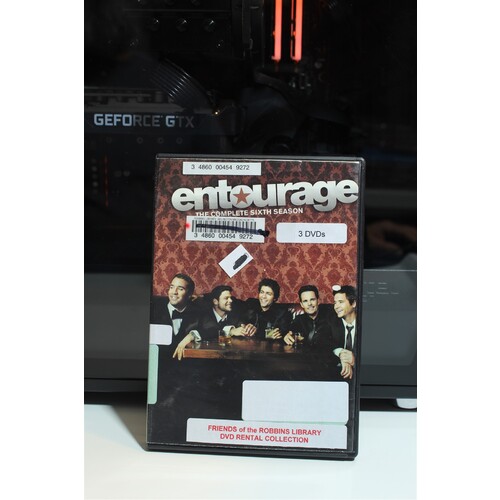Entourage: The Complete Sixth Season (DVD, 2010, 3-Disc Set)