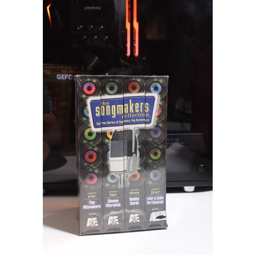 The Songmakers Collection (VHS, 2001, 4-Tape Set)