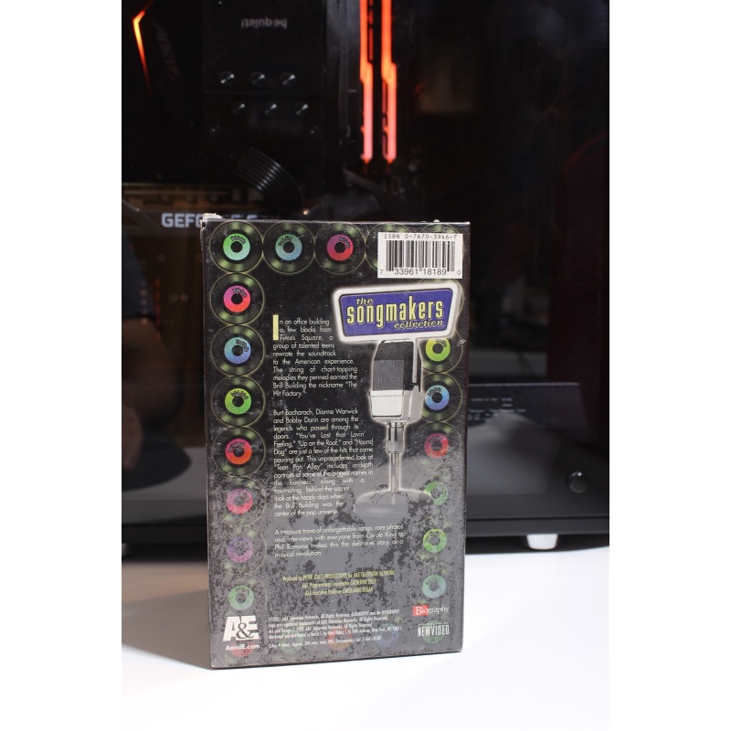 The Songmakers Collection (VHS, 2001, 4-Tape Set)