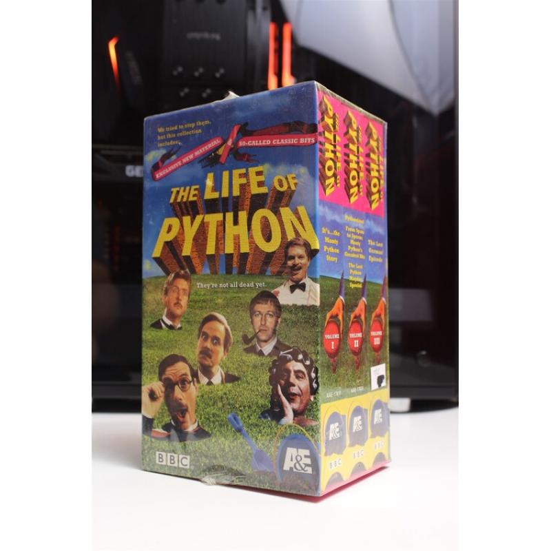 Monty Python: The Life of Python - Boxed Set (VHS, 2000, 3-Tape 