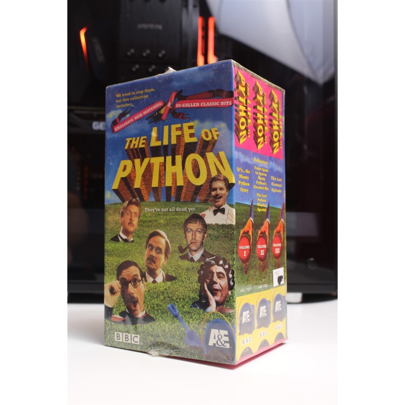 Monty Python: The Life of Python - Boxed Set (VHS, 2000, 3-Tape