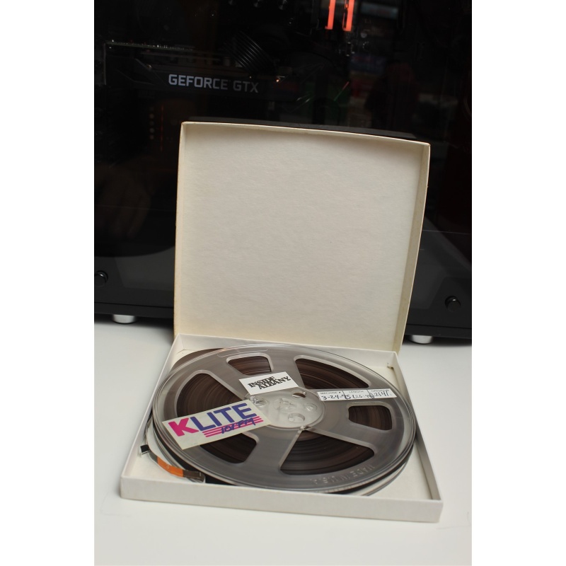 Reel 2 Reel Tape KLITE 101 FM 3/24/95 Inside Albany - Reel-To-R