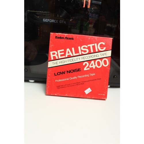 Realistic Reel 2 Reel Tape Labeled Country Both Sides Reel-To-R