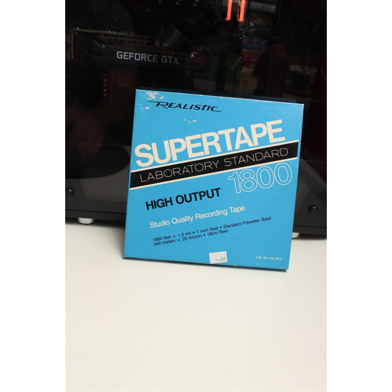 Realistic Supertape Reel 2 Reel Music Mix See Insert Reel-To-Re