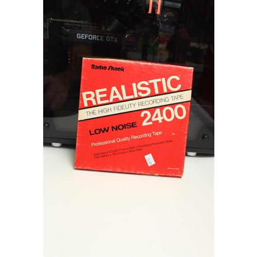 Realistic Reel 2 Reel Tape Music Mix Labeled Country Reel-To-Re