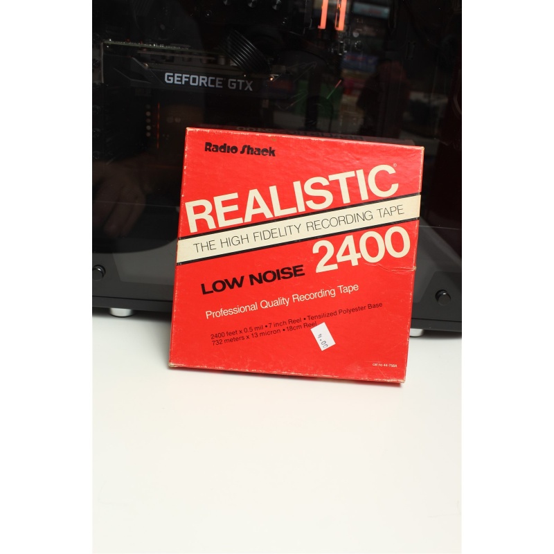 Realistic Reel 2 Reel Tape Music Mix Labeled Country Reel-To-Re