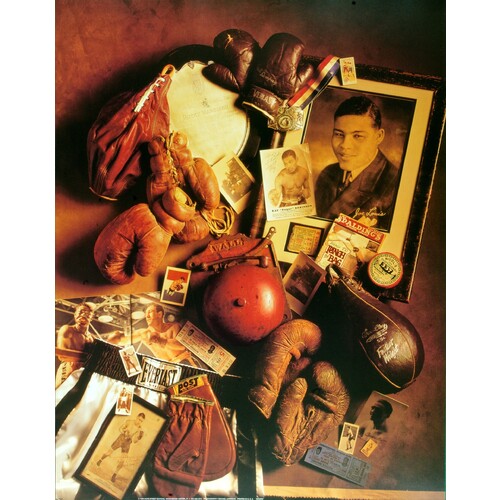 (22 x 28) Art Print HH0031 Michael Harrison Boxing