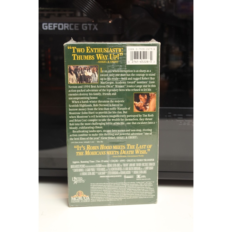 Rob Roy (1995, VHS) - Drama; Adventure; History; Biography