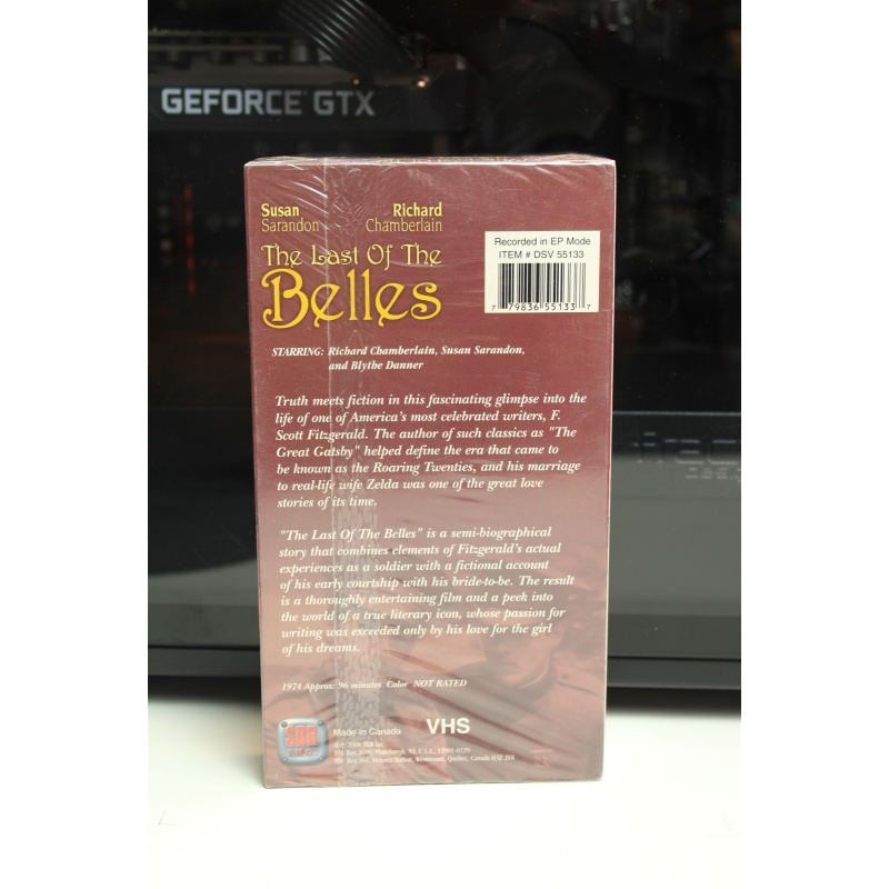 F. Scott Fitzgerald And the Last Of The Belles (1974, VHS) -