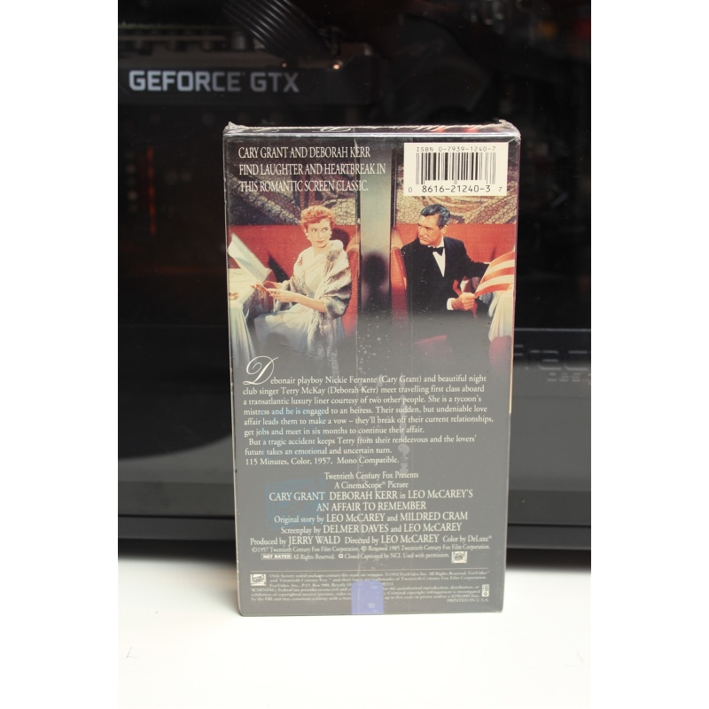 An Affair To Remember (1957, VHS) - Drama; Musical; Romance