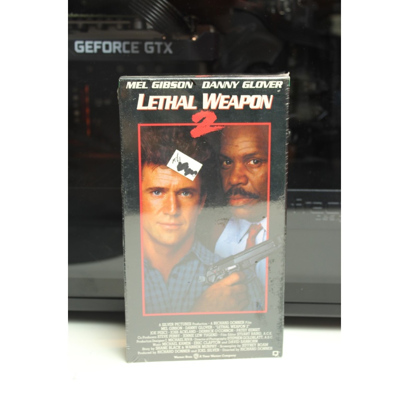 Lethal Weapon 2 (1989, VHS) - Thriller; Crime; Action