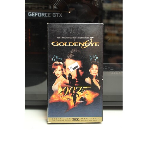 Goldeneye (1995, VHS) - Adventure; Thriller; Action