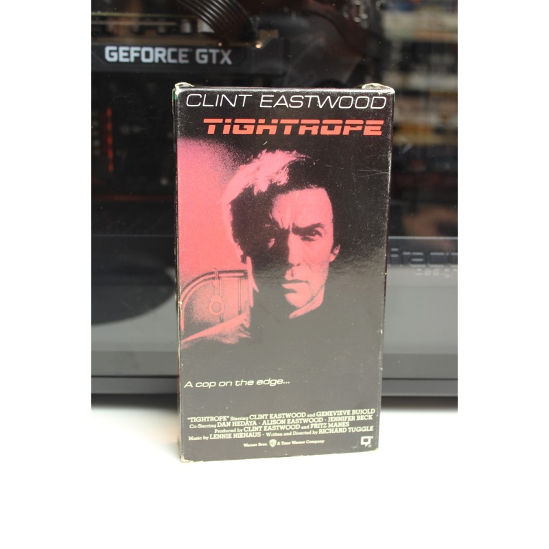Tightrope (1984, VHS) - Thriller; Crime; Mystery