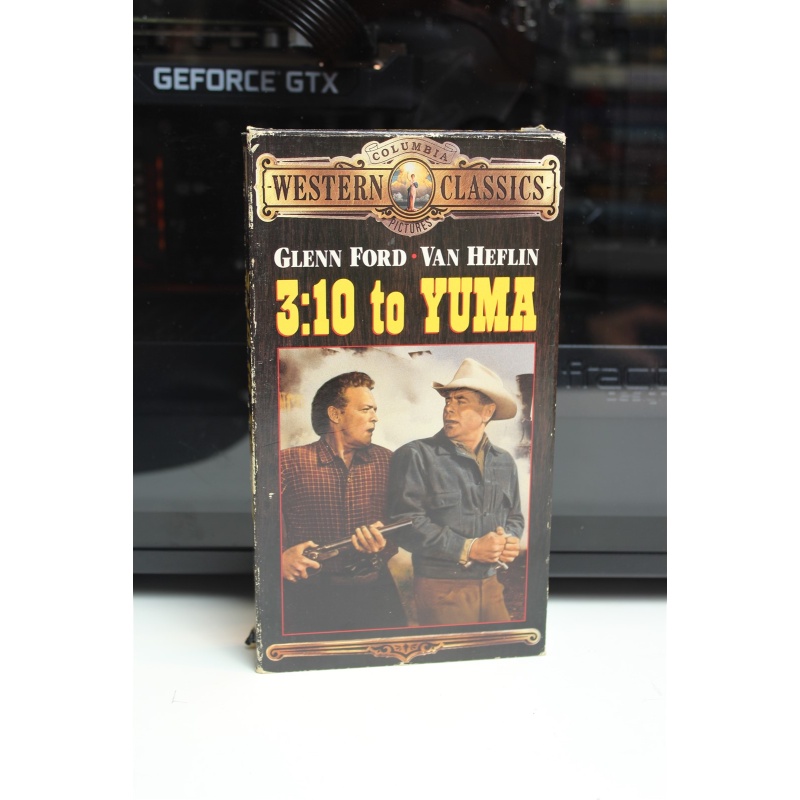 3:10 To Yuma (1957, VHS) - Drama; Western; Thriller