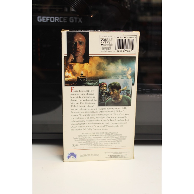 Apocalypse Now (1979, VHS) - Drama; War; Mystery