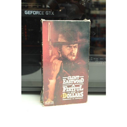 A Fistful Of Dollars (1964, VHS) - Drama; Western; Action