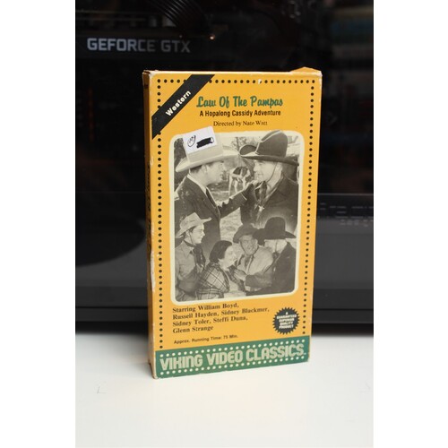 Law Of The Pampas (1939, VHS) - Western