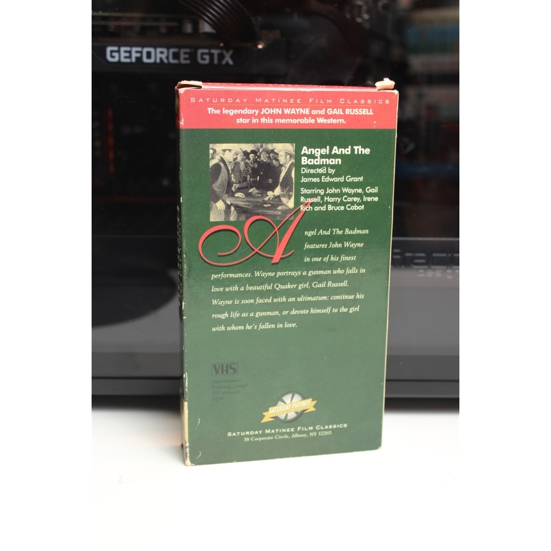 Angel And The Badman (1947, VHS) - Western; Romance