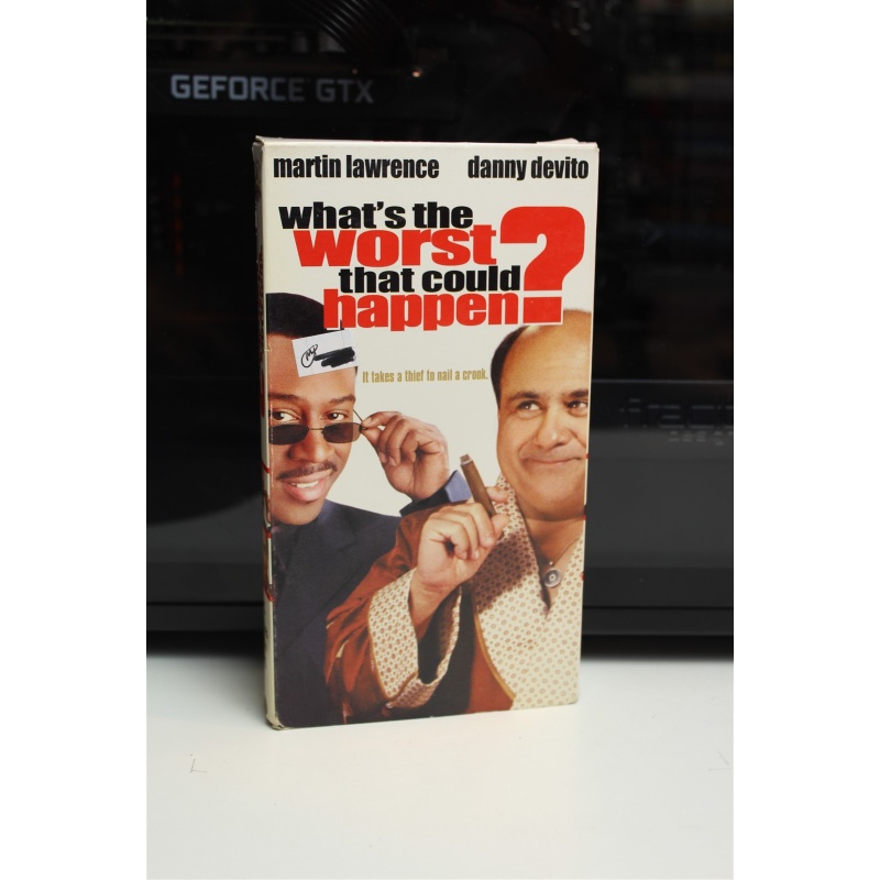 Whats The Worst That Could Happen? (2001, VHS) - Comedy; Crime