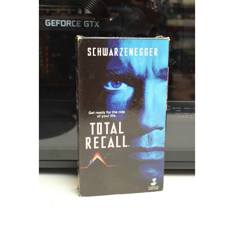 Total Recall (1990, VHS) - Science Fiction; Thriller; Action