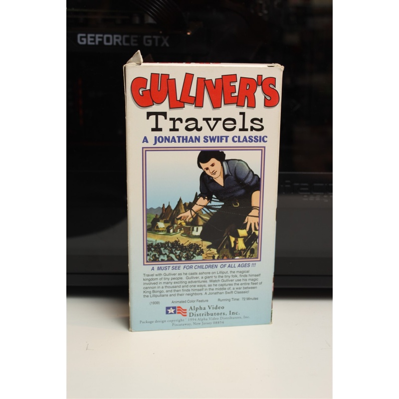 Gullivers Travels (1939, VHS) - Animation; Comedy; Adventure;