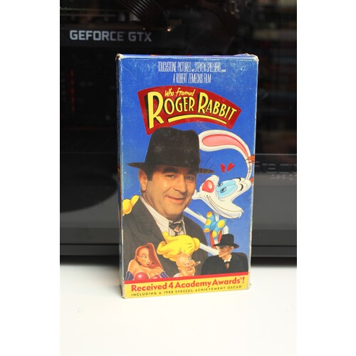 Who Framed Roger Rabbit (1988, VHS) - Animation; Comedy; Advent