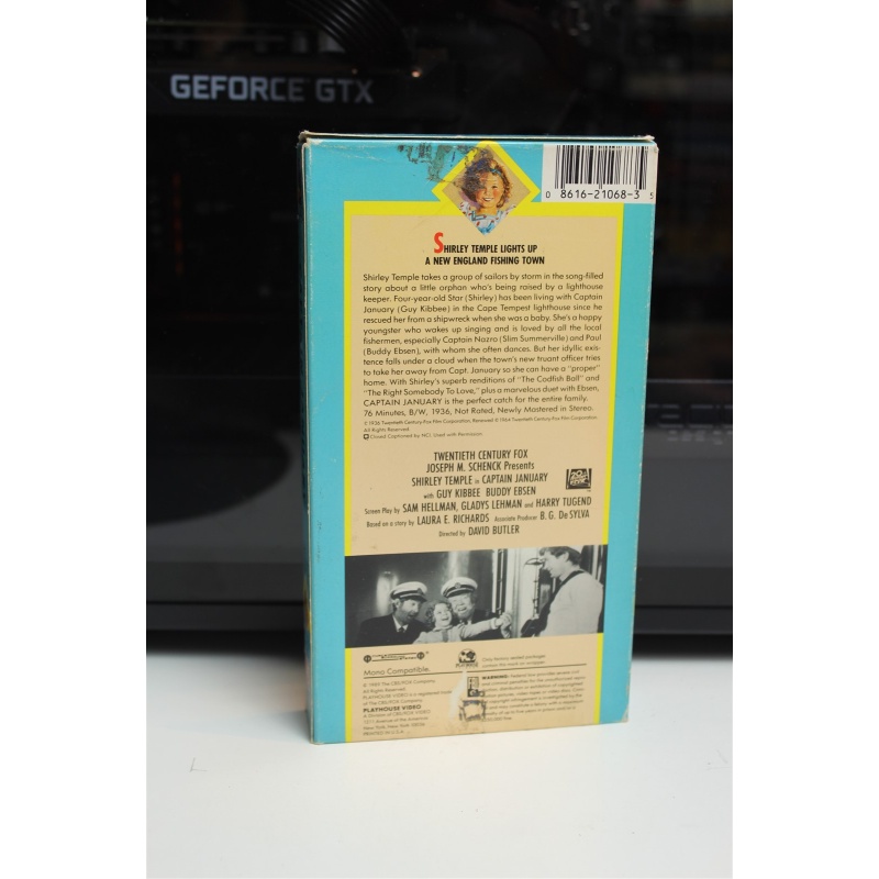 Captain January (1936, VHS) - Comedy; Family; Musical