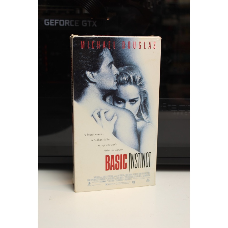 Basic Instinct (1992, VHS) - Drama; Thriller; Mystery