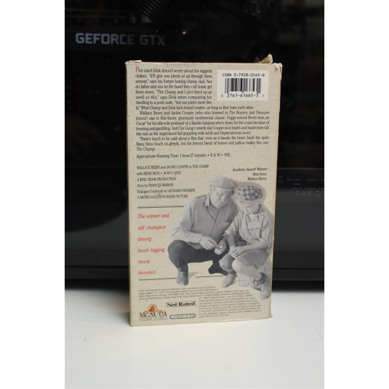 The Champ (1931, VHS) - Drama; Sports