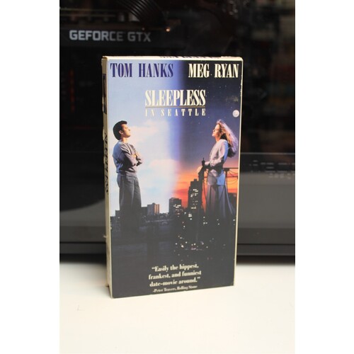 Sleepless In Seattle (1993, VHS) - Comedy; Drama; Romance