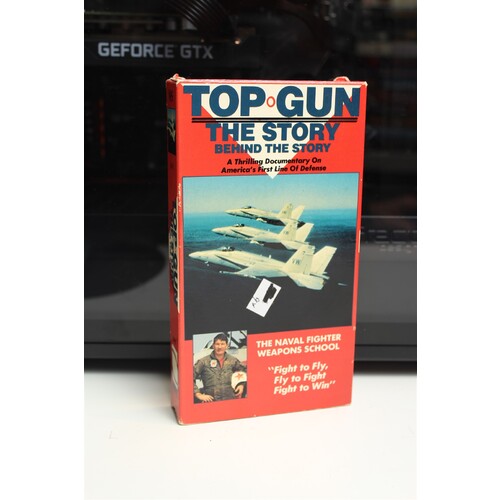 Top Gun The Story Behind The Story Documentary (0, VHS) -