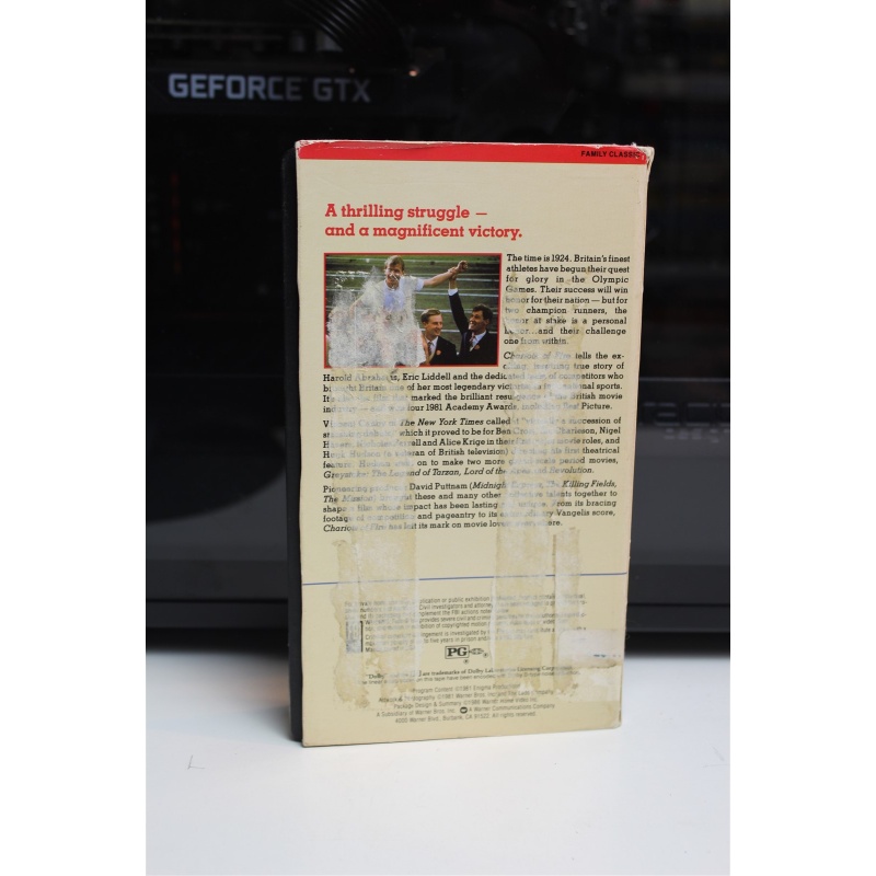 Chariots Of Fire (1981, VHS) - Drama; Sports; Biography