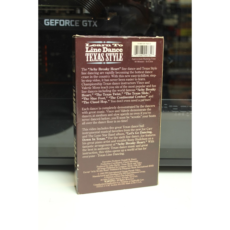 Learn To Line Dance Texas Style (0, VHS) -