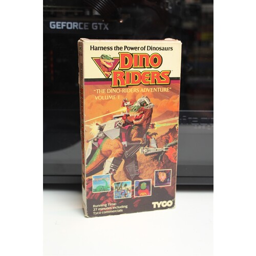 Dino Riders: Season 1 (1988, VHS) - Animation; Adventure; Scien