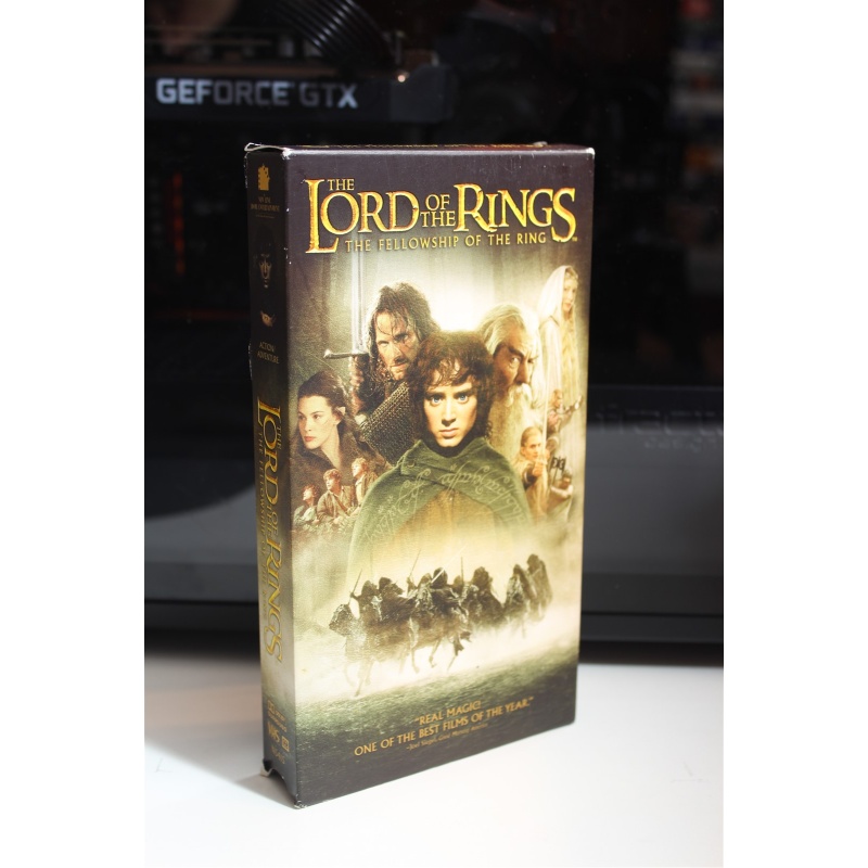 The Lord Of The Rings: The Fellowship Of The Ring VHS Drama; Ad