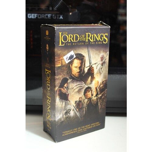 The Lord Of The Rings: The Return Of The King VHS Drama; Advent