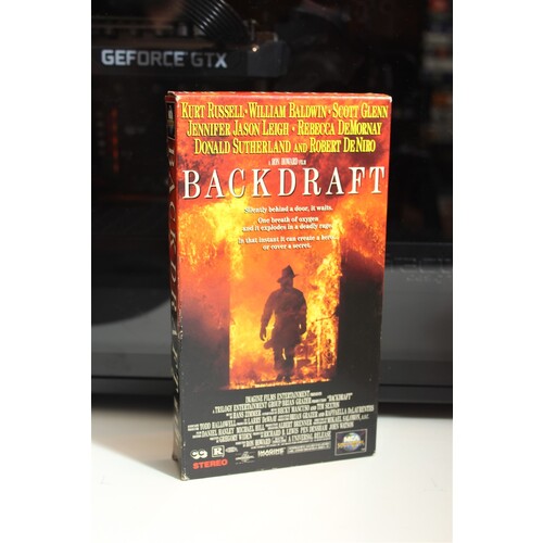 Backdraft VHS Drama; Thriller; Crime; Mystery; Action