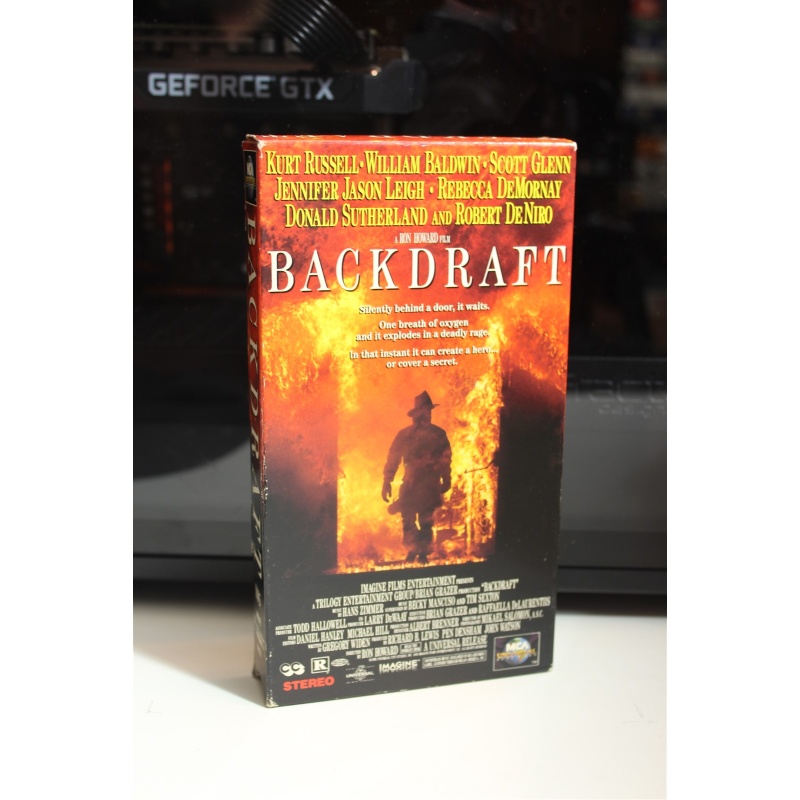 Backdraft VHS Drama; Thriller; Crime; Mystery; Action