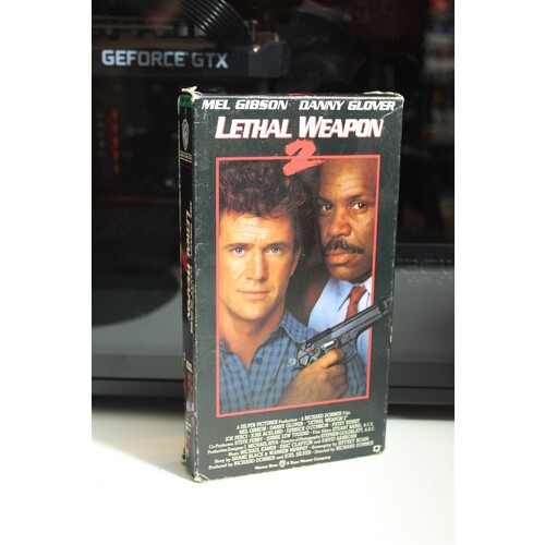 Lethal Weapon 2 VHS Thriller; Crime; Action