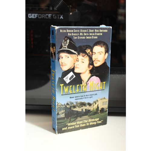 Twelfth Night VHS Comedy; Drama; Romance