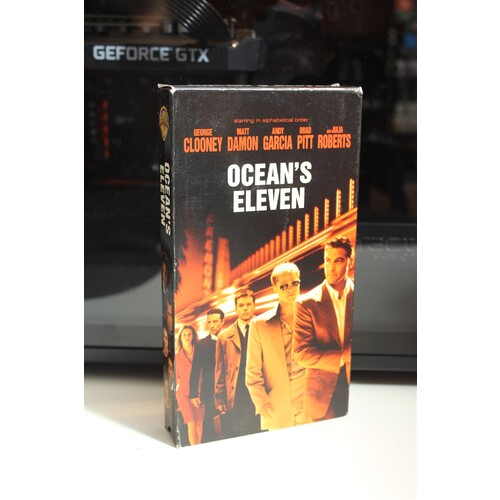 Oceans Eleven VHS Thriller; Crime