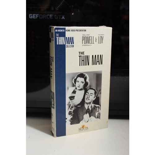 The Thin Man VHS Comedy; Crime; Mystery