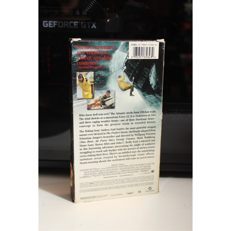 The Perfect Storm VHS Drama; Adventure; Thriller; Action