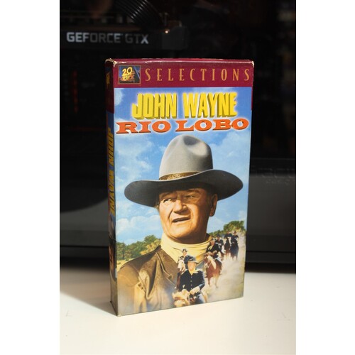 Rio Lobo VHS Adventure; Western; War; Romance